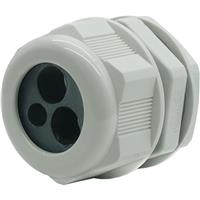 Tower Nylon Consumer Unit Cable Gland 32mm in Grey