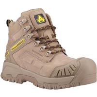 Amblers Safety Men's Amblers AS965C Rugged Waterproof Safety Boots Size 11 (Pair) in Stone Phylon/Rubber