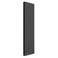 Kudox AluLite Aluminium Radiator 1800 x 470mm Textured in Black Steel
