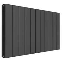 Kudox AluLite Aluminium Radiator 600 x 1040mm Textured in Black Steel