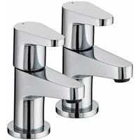 Bristan Quest Basin Taps in Chrome
