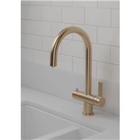 Maine 4-in-1 Boiling Water Tap in Brass
