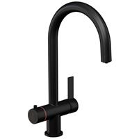 Maine 4-in-1 Boiling Water Tap Matt in Black Brass