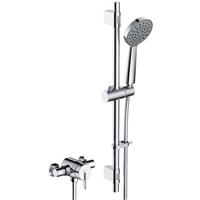 Bristan Sonique3 Thermostatic Exposed Shower Valve with Riser Kit in Chrome