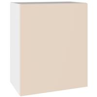 Kitchen Kit Slab Wall Cabinet Supermatt 600mm Flatpack in Cashmere