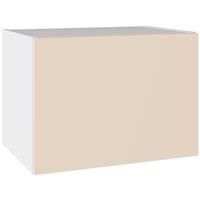 Kitchen Kit Flatpack Bridging Wall Cabinet Slab Supermatt 500mm in Cashmere
