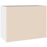 Kitchen Kit Flatpack Single Extractor Wall Cabinet Slab Supermatt 600mm in Cashmere