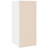 Kitchen Kit Flatpack Wall Cabinet Slab Supergloss 300mm in Cashmere