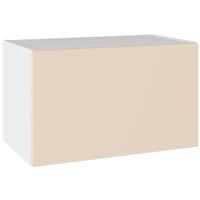 Kitchen Kit Flatpack Bridging Wall Cabinet Slab Supergloss 600mm in Cashmere