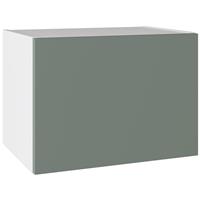 Kitchen Kit Flatpack Bridging Wall Cabinet Slab Supermatt 500mm in Agave Green
