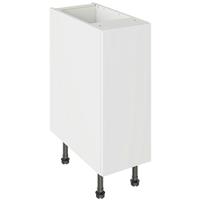 Kitchen Kit Slab Base Kitchen Cabinet Supergloss 300mm in White