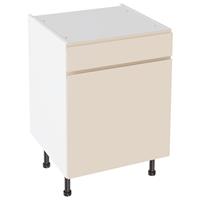 Kitchen Kit J-Pull Drawerline Base Cabinet Flatpack Matt 600mm in Cashmere