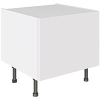 Kitchen Kit Slab Belfast Sink Base Kitchen Cabinet Supermatt 600mm in White