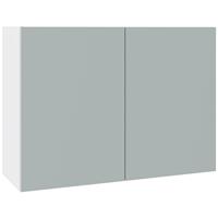 Kitchen Kit Slab Wall Kitchen Cabinet Supermatt 1000mm in Aquamarine