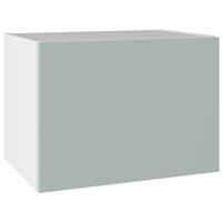 Kitchen Kit Slab Bridging Wall Kitchen Cabinet Supermatt 500mm in Aquamarine