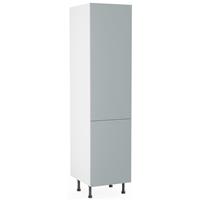 Kitchen Kit Slab Larder Cabinet Supermatt 500mm in Aquamarine