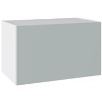 Kitchen Kit Slab Bridging Wall Kitchen Cabinet Supermatt 600mm in Aquamarine