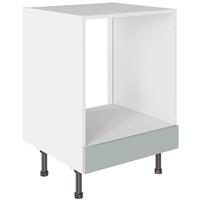 Kitchen Kit Slab Oven Base Kitchen Cabinet Supermatt 600mm in Aquamarine