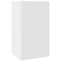 Kitchen Kit Wall Kitchen Cabinet Flatpack Value Slab Matt White 400mm in Snow White