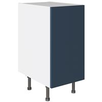 Kitchen Kit Base Kitchen Cabinet Flatpack Slab Supermatt 400mm in Blue