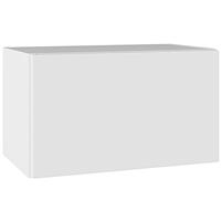 Kitchen Kit Bridging Wall Kitchen Cabinet Flatpack Value Slab Matt White 500mm in Snow White