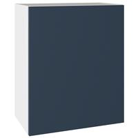 Kitchen Kit Wall Kitchen Cabinet Flatpack Slab Supermatt 600mm in Blue