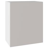 Kitchen Kit Wall Kitchen Cabinet Flatpack Value Slab Matt 600mm in Light Grey
