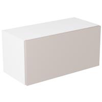 Kitchen Kit Bridging Wall Kitchen Cabinet Flatpack Value Slab Matt 600mm in Light Grey