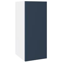 Kitchen Kit Wall Kitchen Cabinet Flatpack Slab Supermatt 300mm in Blue