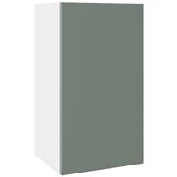 Kitchen Kit Wall Kitchen Cabinet Flatpack Slab Supermatt 400mm in Agave Green