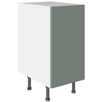 Kitchen Kit Base Kitchen Cabinet Flatpack Slab Supermatt 400mm in Agave Green