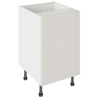 Kitchen Kit Base Kitchen Cabinet Flatpack Value Slab Matt 500mm in Light Grey