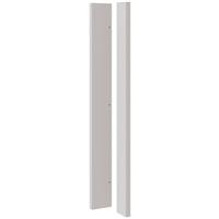 Kitchen Kit Value Slab Matt Corner Post 720mm in Light Grey