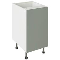 Kitchen Kit Slab Supermatt Base Kitchen Cabinet Flatpack 450mm in Agave Green