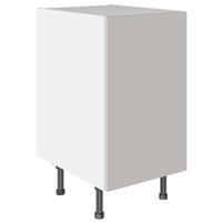 Kitchen Kit Value Slab Matt Base Kitchen Cabinet Flatpack 450mm in Light Grey