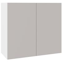 Kitchen Kit Value Slab Matt Wall Kitchen Cabinet Flatpack 800mm in Light Grey