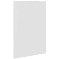 Kitchen Kit Slab Supergloss Base End Panel 900mm in White