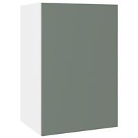 Kitchen Kit Slab Supermatt Boiler Housing Wall Kitchen Cabinet Flatpack 600mm in Agave Green
