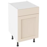 Kitchen Kit Shaker Matt Drawerline Base Cabinet 500mm in Cashmere