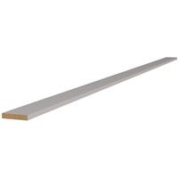 Kitchen Kit Value Slab Matt Capping Rail 2745mm in Light Grey