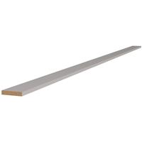 Kitchen Kit Slab Supergloss Capping Rail 2745mm in Light Grey