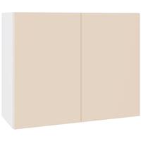 Kitchen Kit Slab Supergloss Wall Kitchen Cabinet Flatpack 900mm in Cashmere