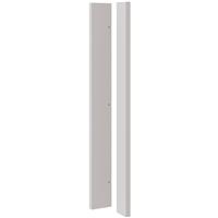 Kitchen Kit Slab Supergloss Corner Post 720mm in Light Grey