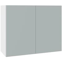 Kitchen Kit Slab Supermatt Wall Kitchen Cabinet Flatpack 900mm in Aquamarine