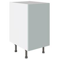 Kitchen Kit Slab Supermatt Base Kitchen Cabinet Flatpack 450mm in Aquamarine