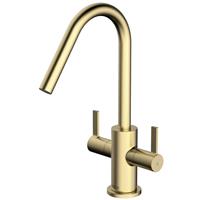 Bristan Cashew Easyfit Monobloc Sink Mixer Brushed in Brass