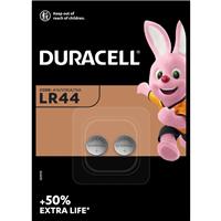 Duracell Alkaline Battery LR44 / A76 (2 pack) in Black