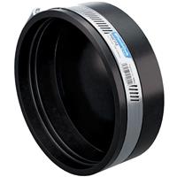 Fernco Flexible End Cap 108mm to 114mm in Black