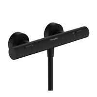 Hansgrohe Ecostat Fine Thermostatic Shower Valve Matt in Black