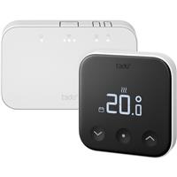 Tado X Wireless Smart Thermostat Starter Kit incl. Programmer with Hot Water Control and OpenTherm in Black/White